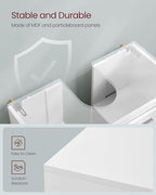 Under Sink Bathroom Cabinet with 2 Drawers, Under Sink Storage Cabinet, Fits Various Washbasins