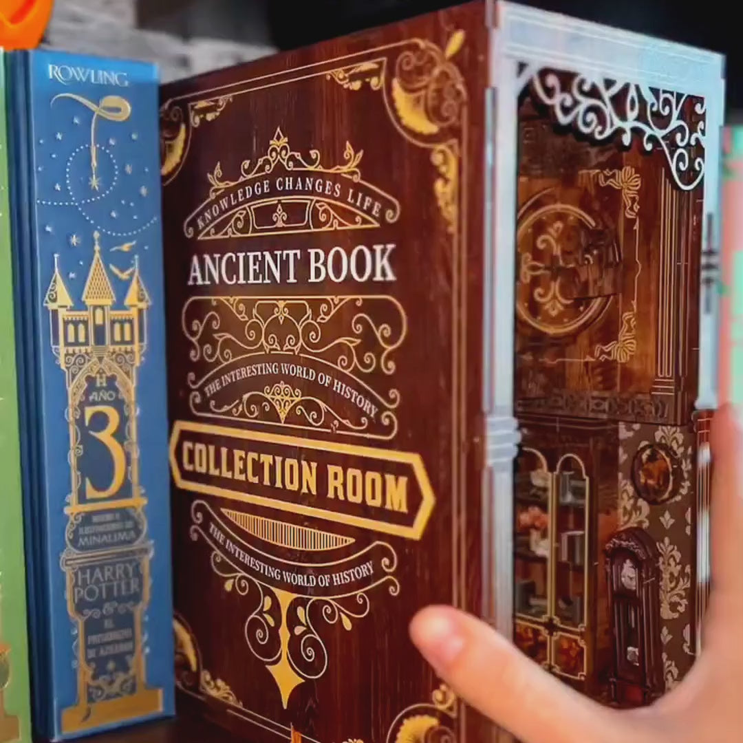 ANTIQUE BOOK COLLECTION ROOM