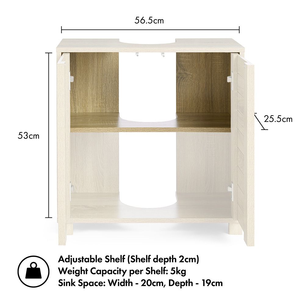 AVENIRO Under-Sink Bathroom Storage Cabinet